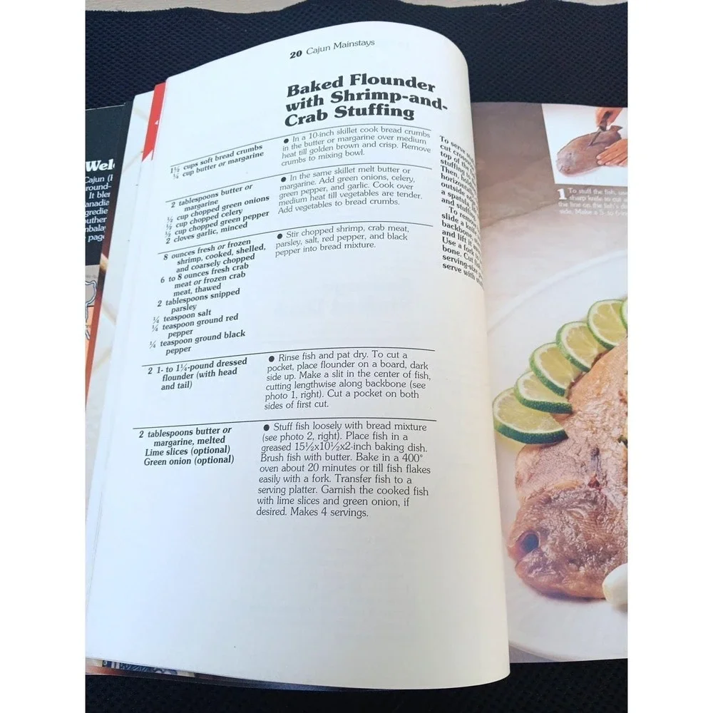 Better Homes and Gardens Cookbook‎ Cajun Cooking Hardcover 1987 Vintage